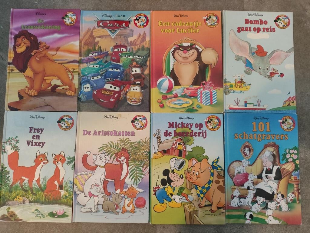 Ruim 40 Disney Boekenclub boekjes - Diverse titels, Boeken, Ophalen of Verzenden, Gelezen, Sprookjes