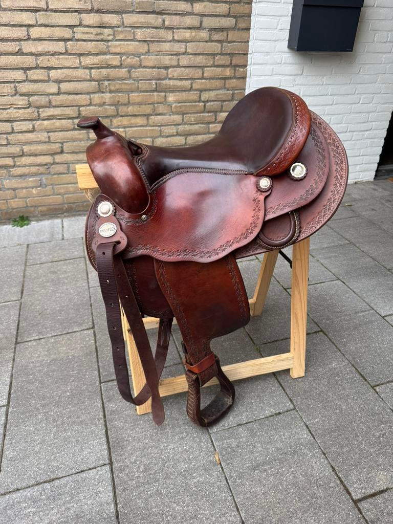 Continental Equiflex westernzadel – 16 inch – Full QH, Dieren en Toebehoren, Ophalen