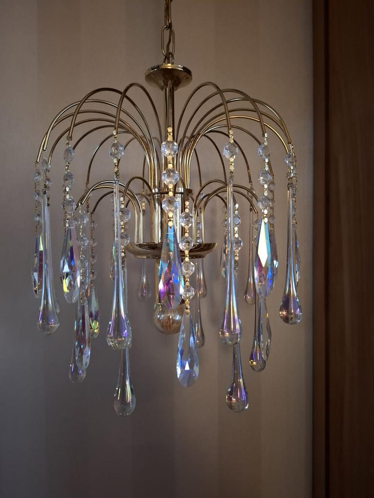 Schitterende schadevrije   Murano Kroonluchter, Huis en Inrichting, Lampen | Kroonluchters, Zo goed als nieuw, Glas, Ophalen