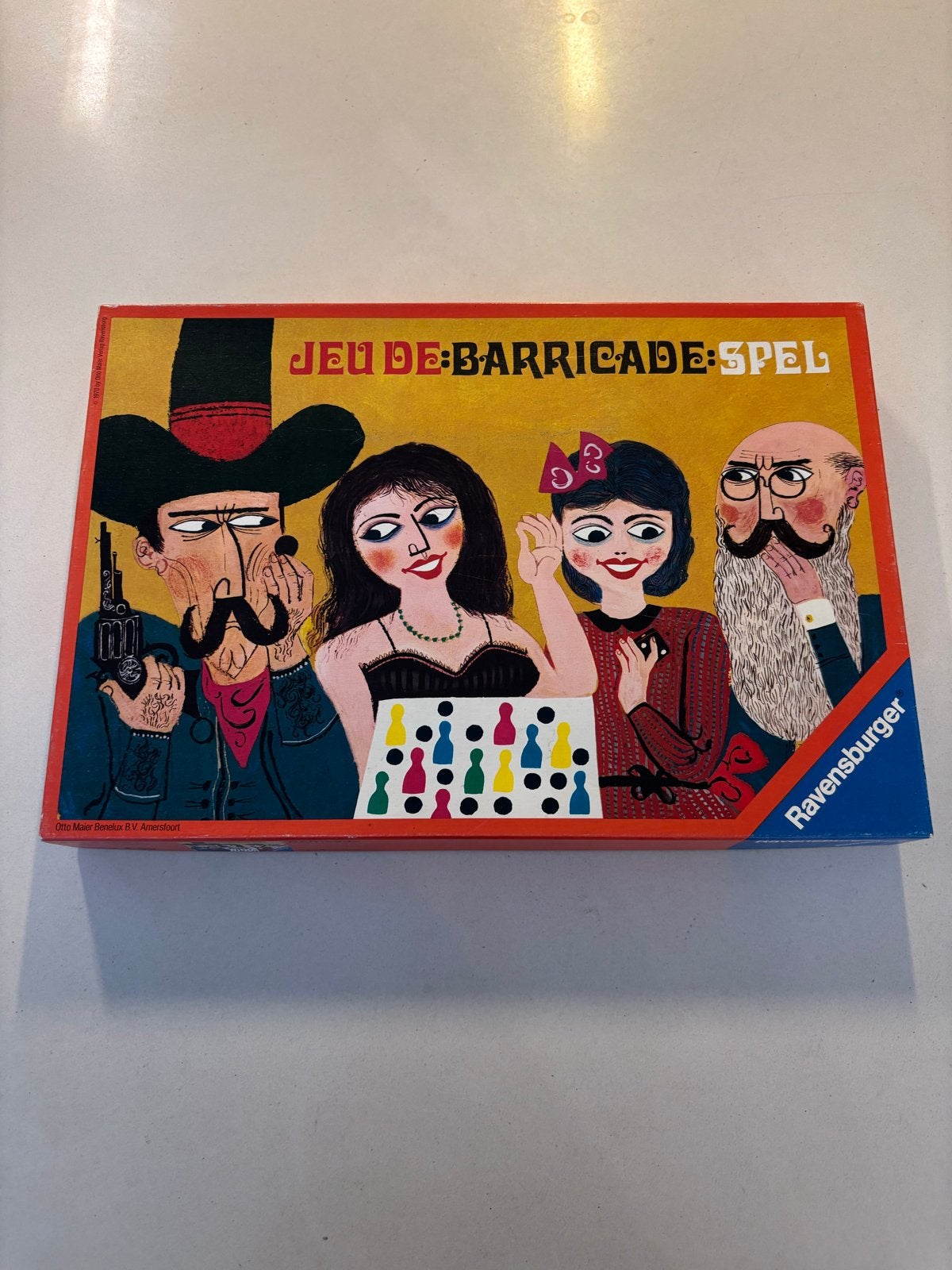 Barricade Spel van Ravensburger (Jeu de Barricade), Hobby en Vrije tijd, Drie of vier spelers, Ophalen of Verzenden, Zo goed als nieuw