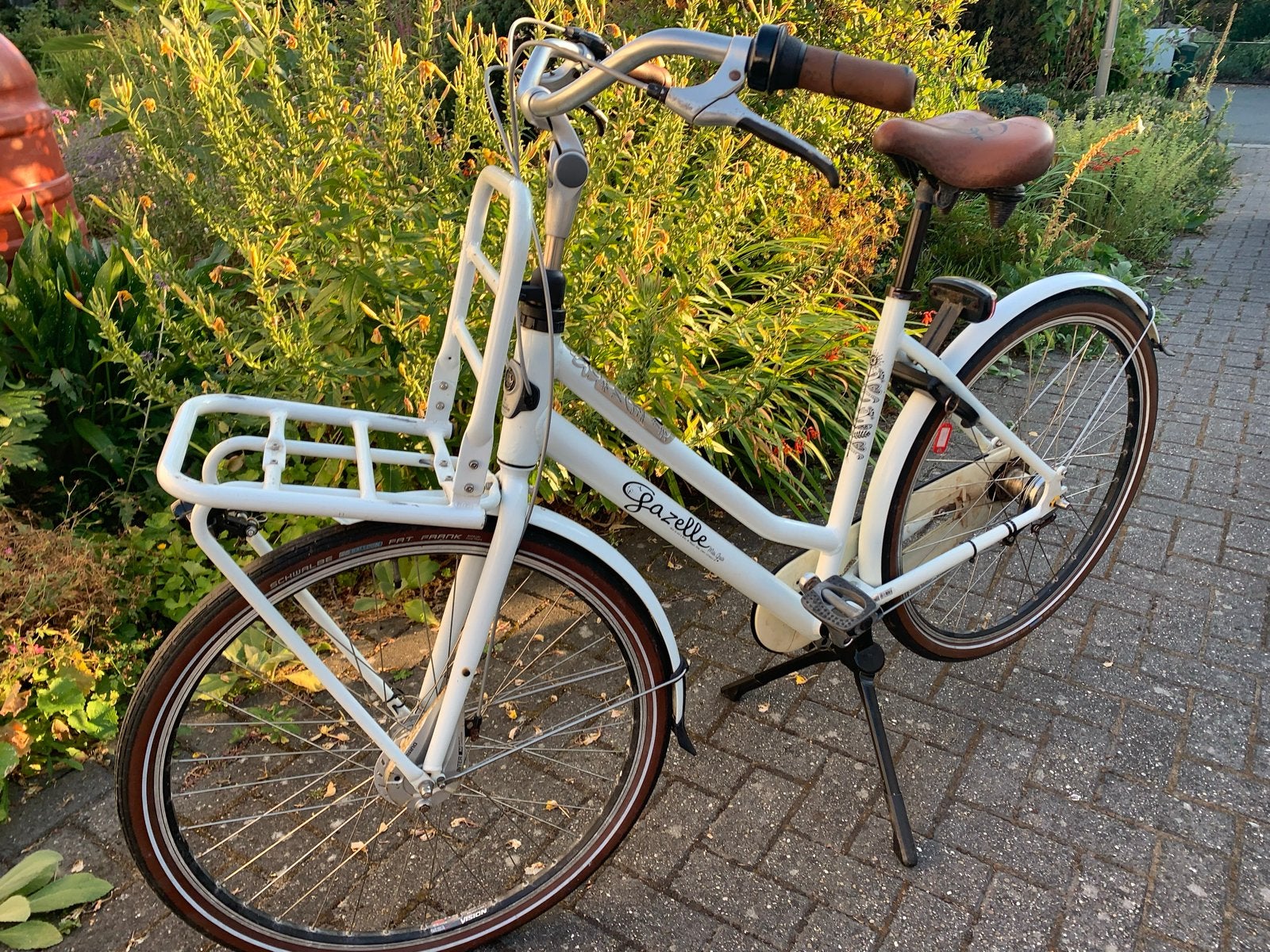 Gazelle Miss Grace meisjesfiets (tot ca. 1,80m) veel nieuw, Gebruikt, Versnellingen, Trommelrem, Ophalen