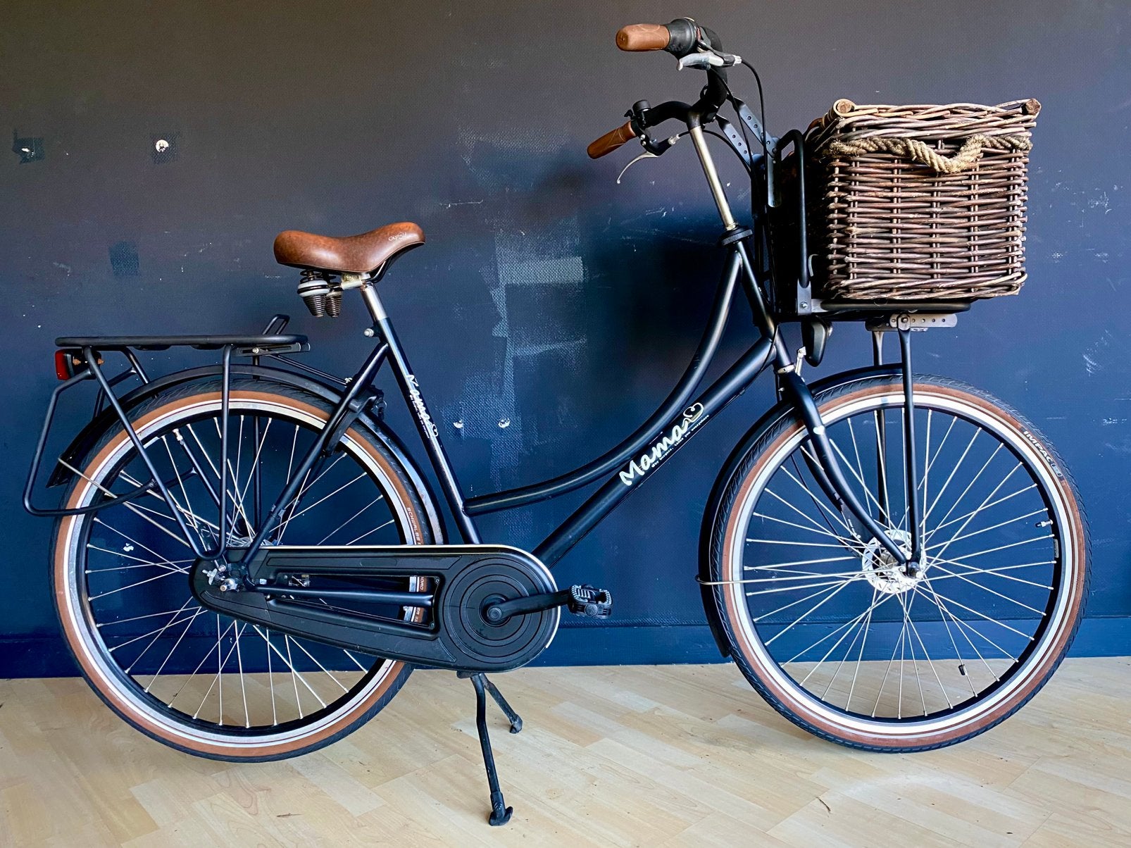 Burgers ‘Mama’ Transportfiets, topstaat, zeer netjes, (Extra) lage instap, 56 cm of meer, Zo goed als nieuw, Trommelrem
