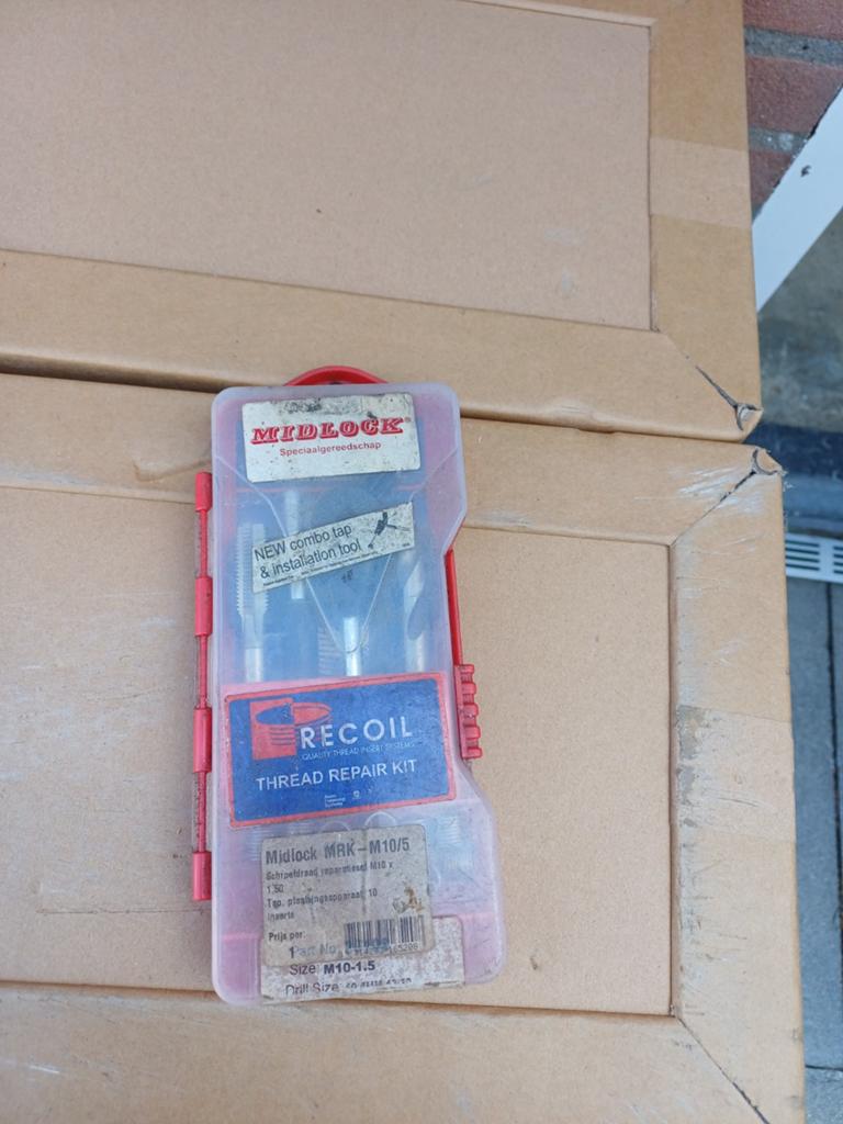 Helicoil M10 Draadreparatieset Compleet, Ophalen of Verzenden, Gebruikt