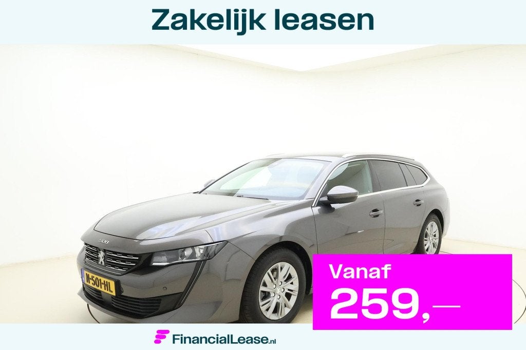 Peugeot 508 SW 1.2 PureTech Blue Lease Active | Apple carpla, Stof, Gebruikt, Euro 6, 1199 cc