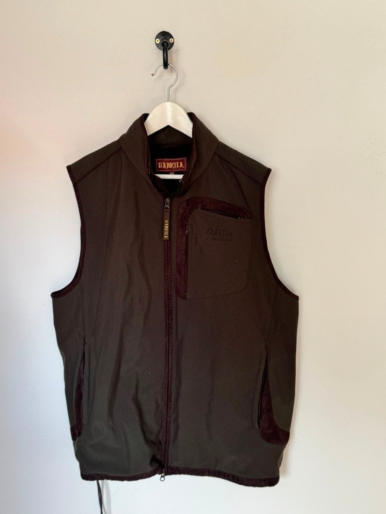 Härkila Windstopper fleece bodywarmer / jachtvest – 3XL, Kleding | Heren, Härkila, Bruin, Verzenden, Overige maten