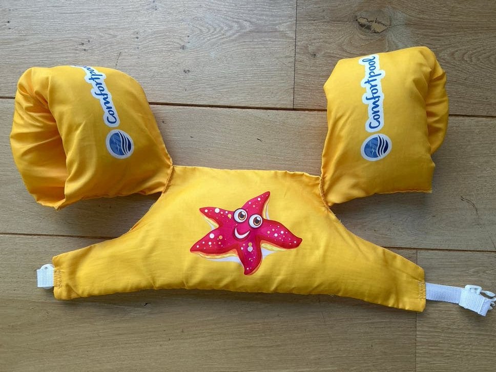 Comfortpool puddle jumper/zwemvestje voor kinderen, Ophalen of Verzenden, Zo goed als nieuw, Jongen of Meisje