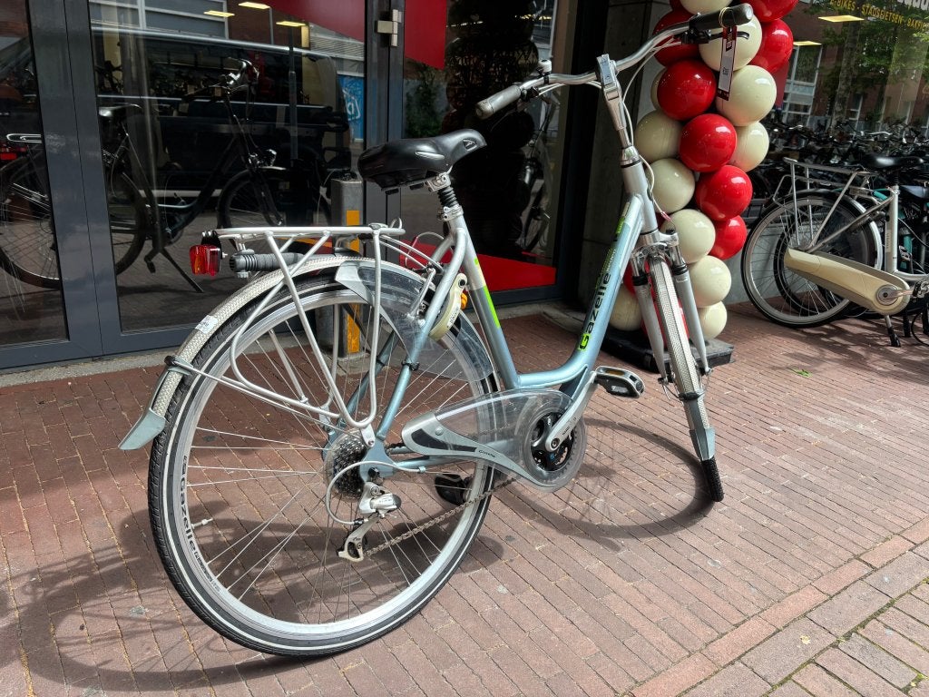 Fietshokje Raaks: Gazelle Medeo plus damesfiets 3x8S, Gebruikt, Velgrem, Versnellingen, Niet ingevuld