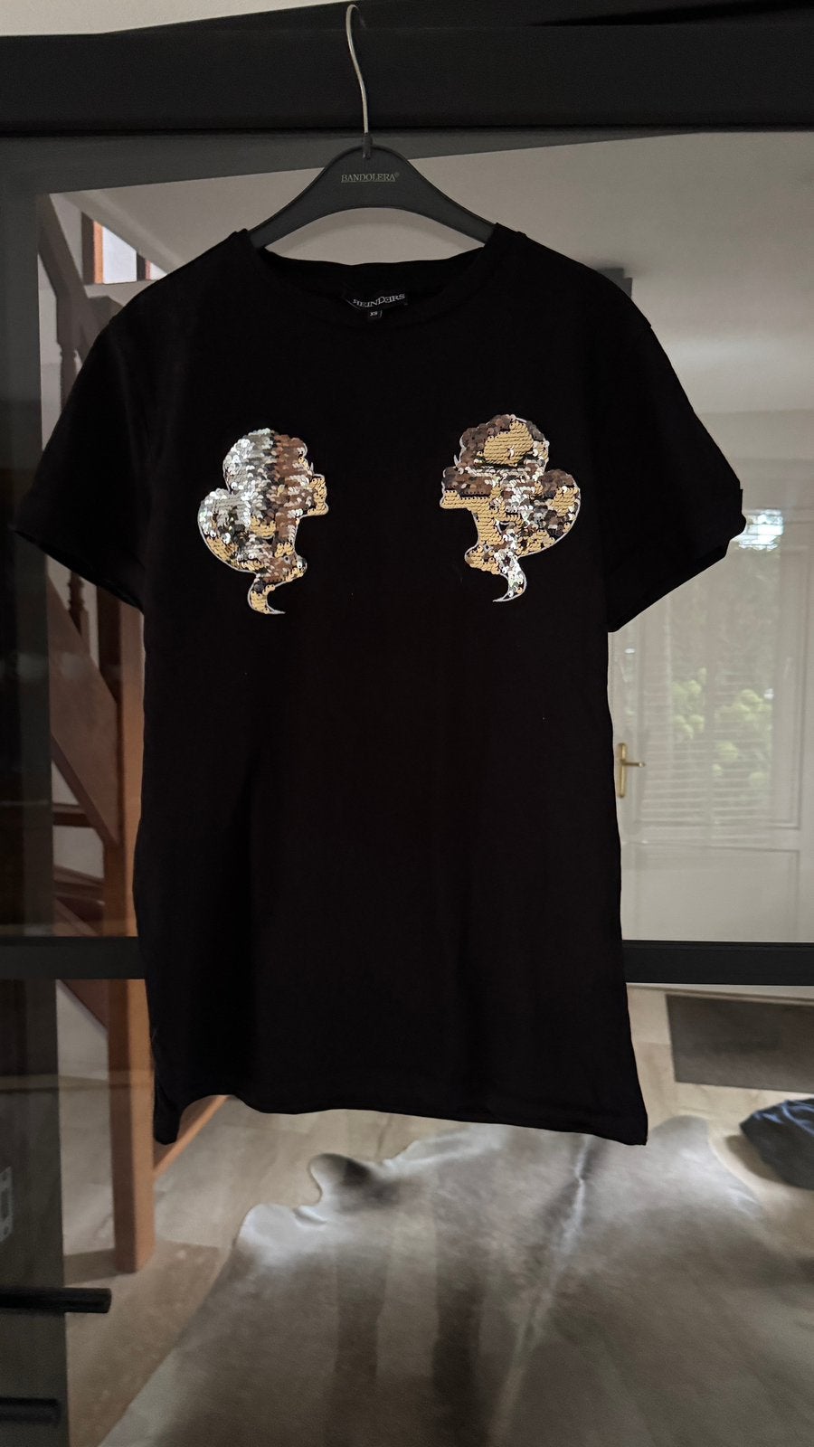 zwart t shirt merk reinders, Kleding | Dames, Ophalen of Verzenden, Zo goed als nieuw