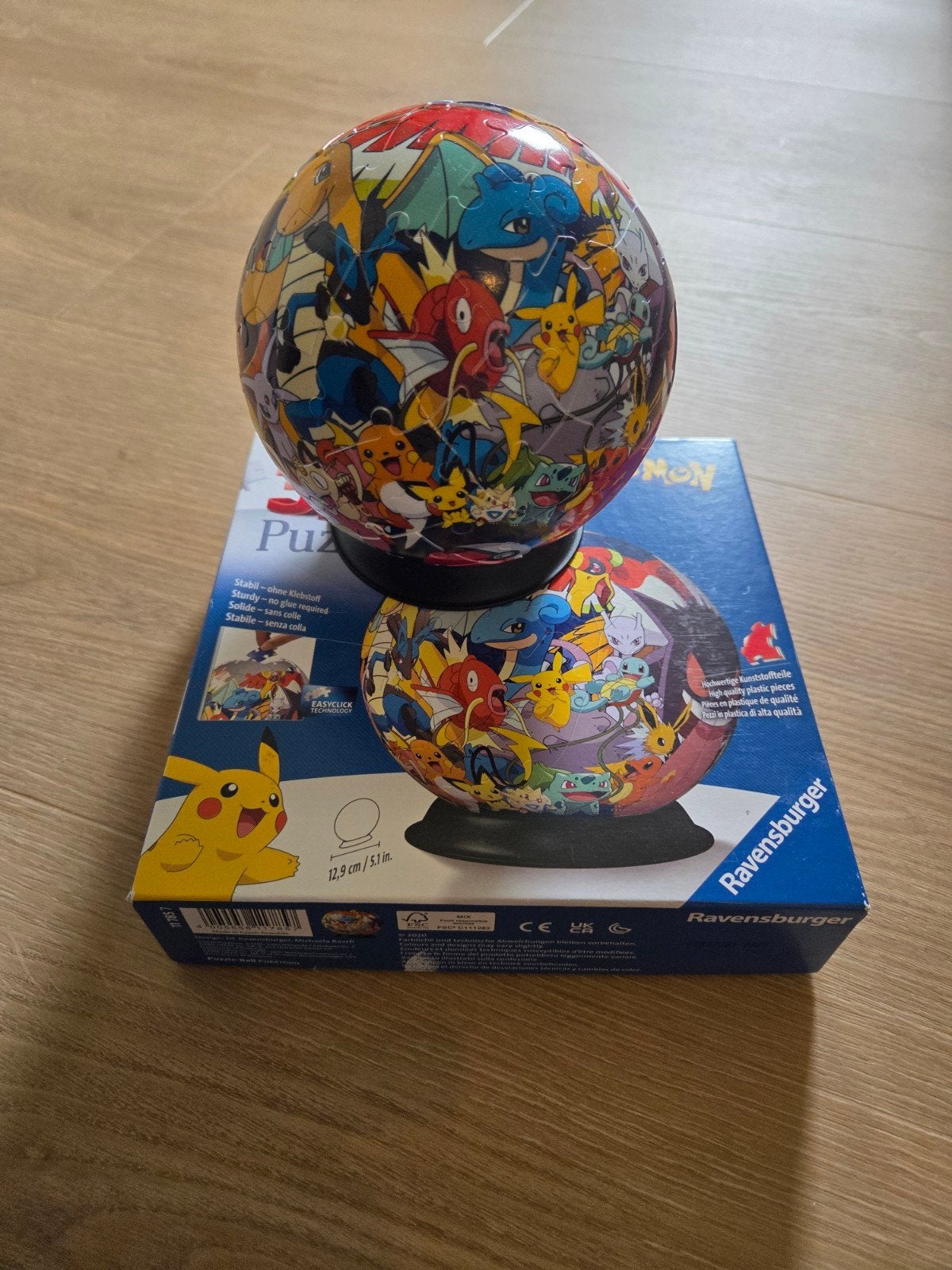 Ravensburger 3D Pokémon Puzzle - 54 stukjes, Ophalen of Verzenden, 10 tot 50 stukjes, Zo goed als nieuw, 6 jaar of ouder