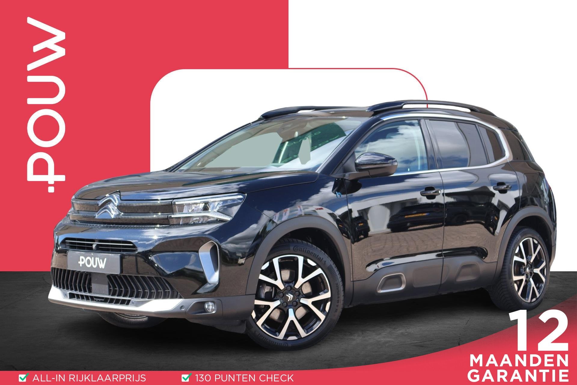 Citroen C5 Aircross 1.6 Plug-in Hybrid 180pk Business Plus |, Auto's, Citroën, 12 maanden, Gebruikt, 4 cilinders, Zwart