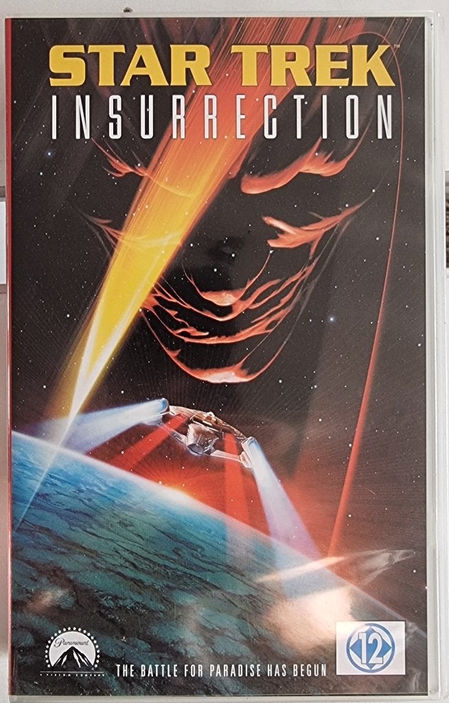 Star Trek Insurrection - videoband VHS - NIEUW, Cd's en Dvd's, VHS | Film, Nederlands ondertiteld, Science Fiction en Fantasy