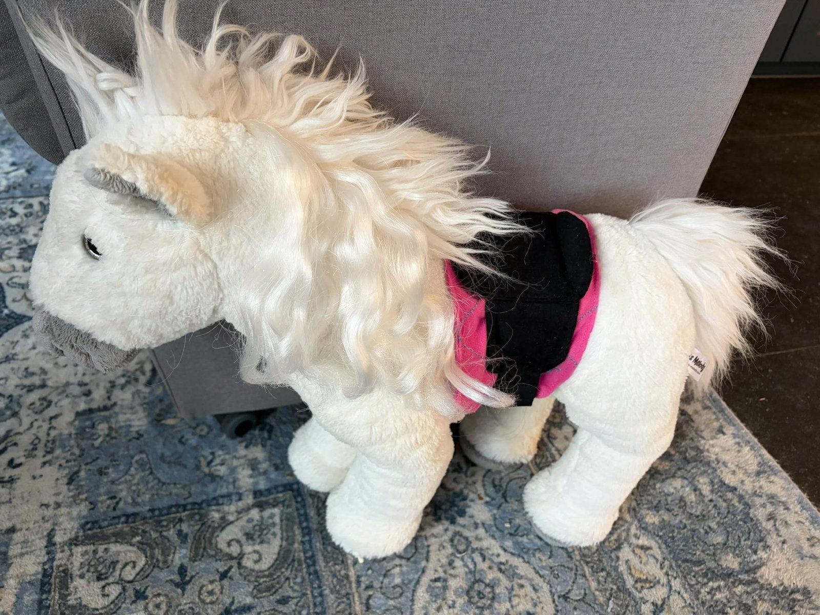 Missy Melody knuffelpaard, Paard, Overige karakters, Ophalen of Verzenden, Zo goed als nieuw