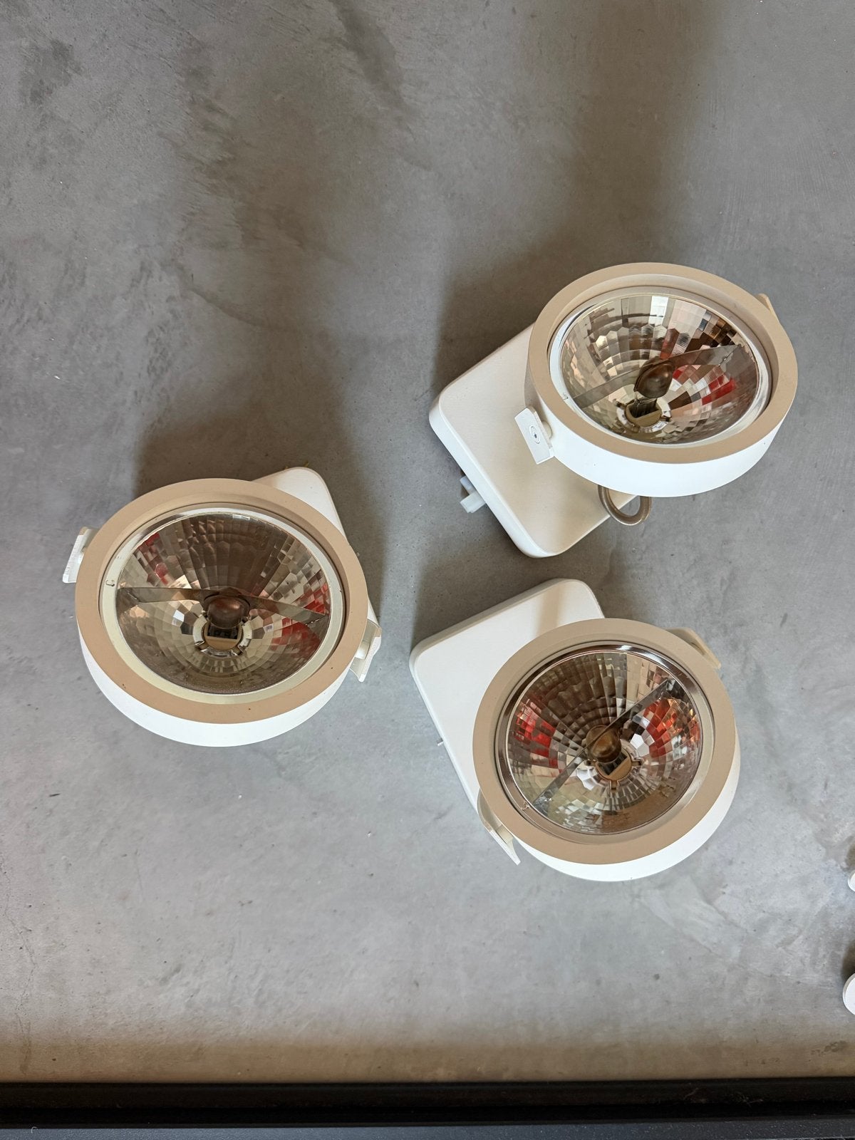 Zuiver Dice spot plafond/wand wit, set (4 enkel + 2 dubbel), Wit, Overige merken, Gebruikt, Overige fittingen