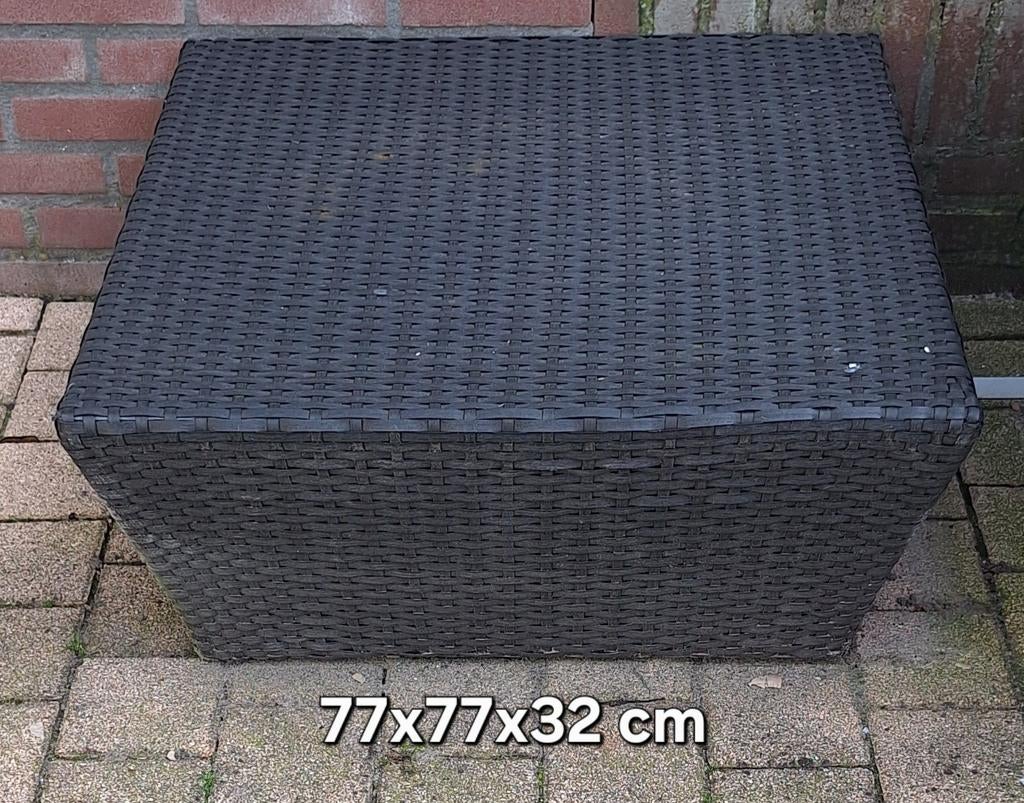 Tuin hocker, Ophalen, Gebruikt