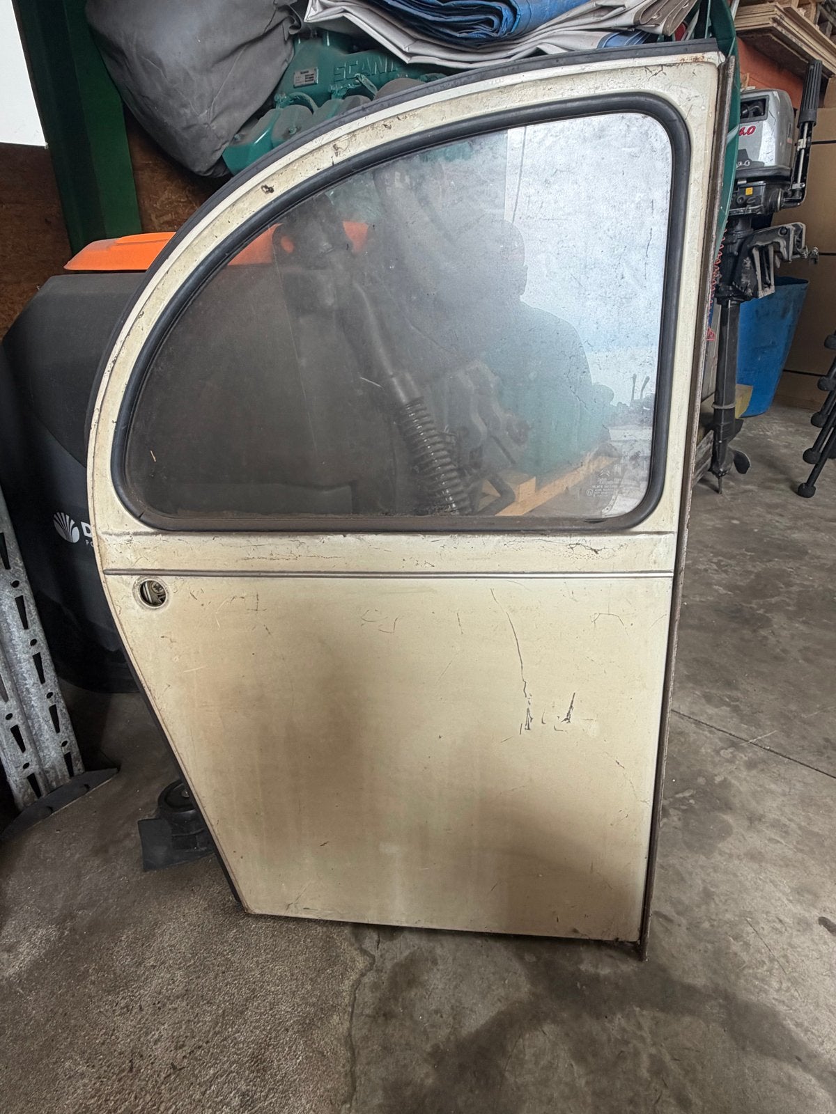 Rechter achterdeur Citroën 2CV - Gebruikt, Ophalen, Gebruikt, Citroën, Deur