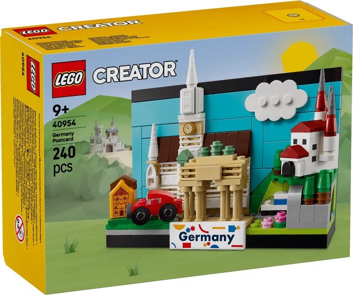 Lego | Creator |Ansichtkaart van Duitsland | 40954, Lego, Lego, Nieuw, https://legohouse.com/en-gb/info/contact-us/