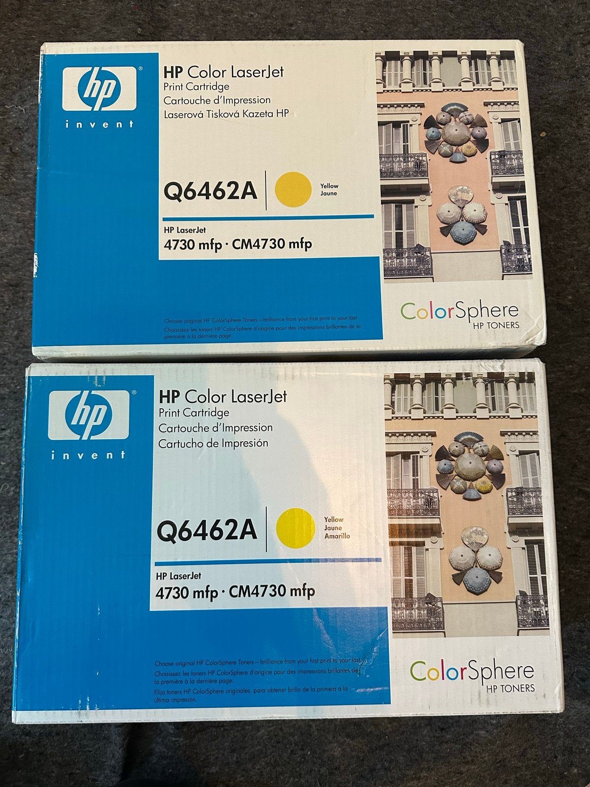 HP Color LaserJet Q6462A Gele Toner Cartridge (2 stuks), Ophalen of Verzenden, Nieuw, Toner
