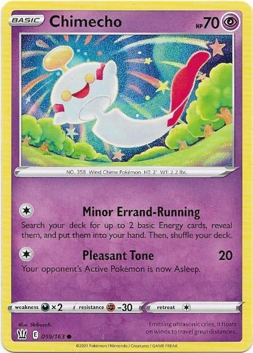 Battle Styles,  Chimecho [common] 59/163, Verzenden, Nieuw, Losse kaart