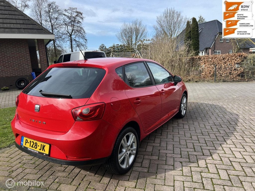 Sportieve Seat Ibiza 1.2 Style/Copa 5 drs bj 2011, Auto's, Seat, Voorwielaandrijving, Euro 5, Gebruikt, 31 €/maand