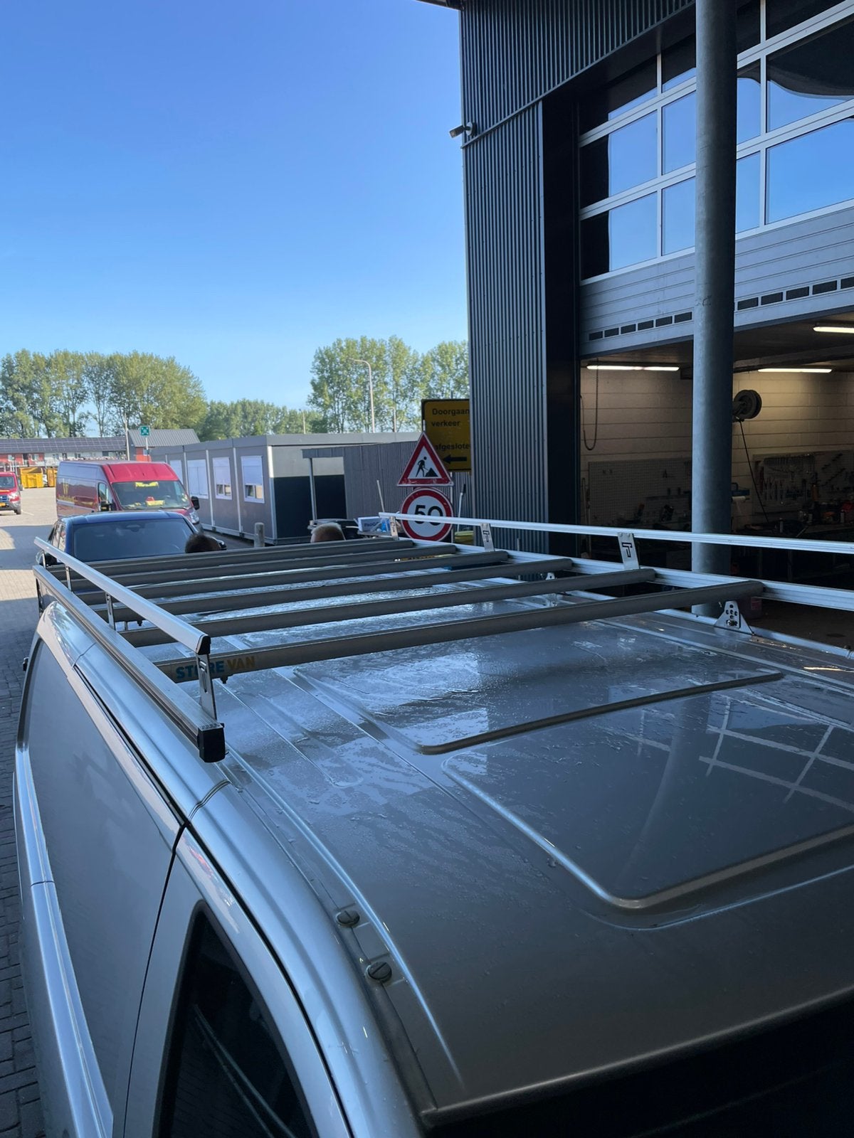 StoreVan aluminium Dakrek, Ophalen, Zo goed als nieuw