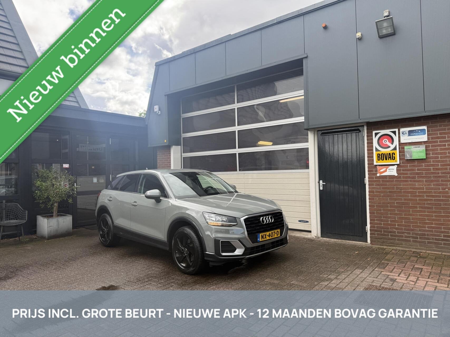 Audi Q2 1.4 TFSI CoD Design NAVI/CRUISE *ALL-IN PRIJS*, 12 maanden, Stof, Gebruikt, 4 cilinders
