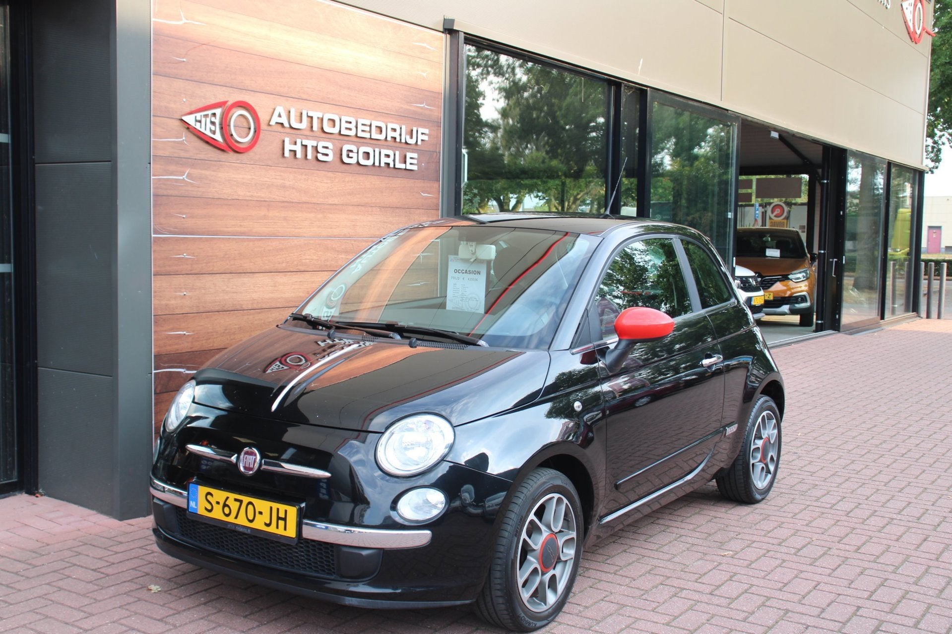 Fiat 500 1.2 Naked, Auto's, Fiat, Euro 5, Stof, Gebruikt, 1242 cc