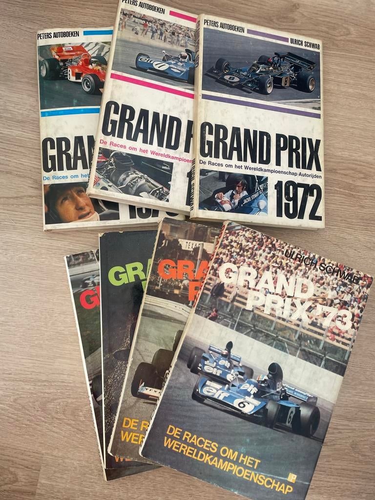 Grand Prix Boekenreeks 1970-1976 - Ulrich Schwab, Ophalen, Gelezen, Algemeen