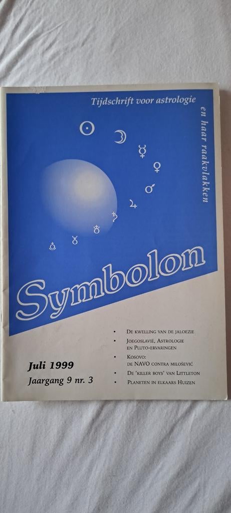 Symbolon Tijdschrift voor astrologie juli 1999, Boeken, Tijdschriften en Kranten, Ophalen of Verzenden
