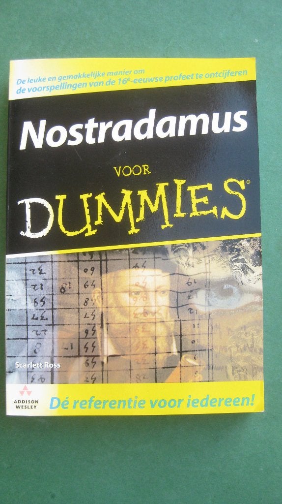 Nostradamus voor Dummies, Achtergrond en Informatie, Spiritualiteit algemeen, Ophalen of Verzenden, Zo goed als nieuw