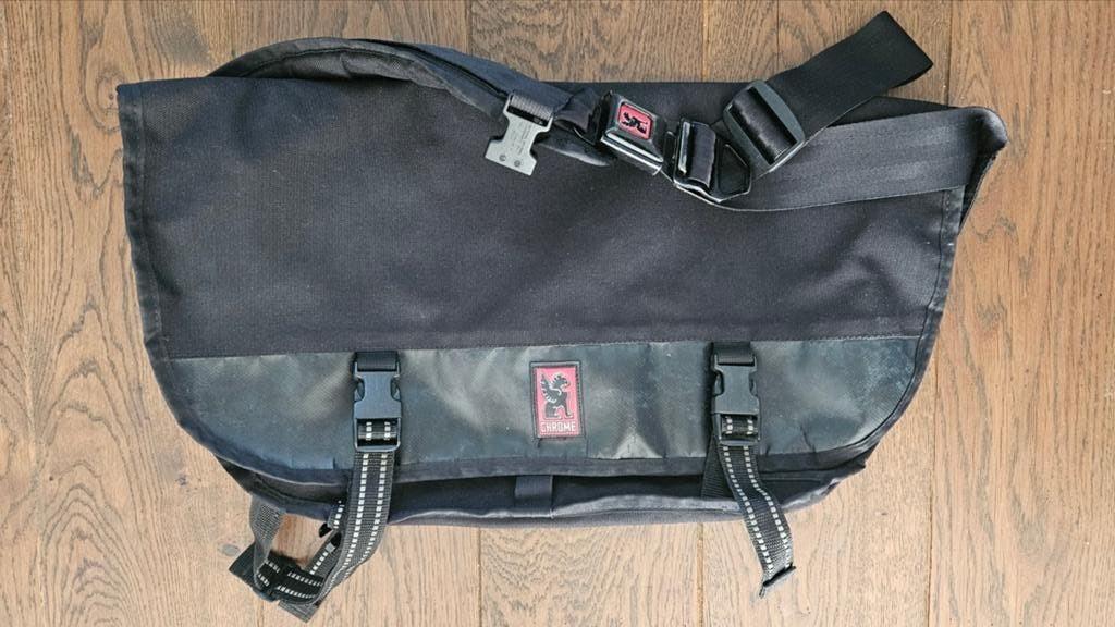 Chrome Industries Messenger Bag - Zwart - koerierstas, Ophalen of Verzenden, Gebruikt, Zwart, Overige merken