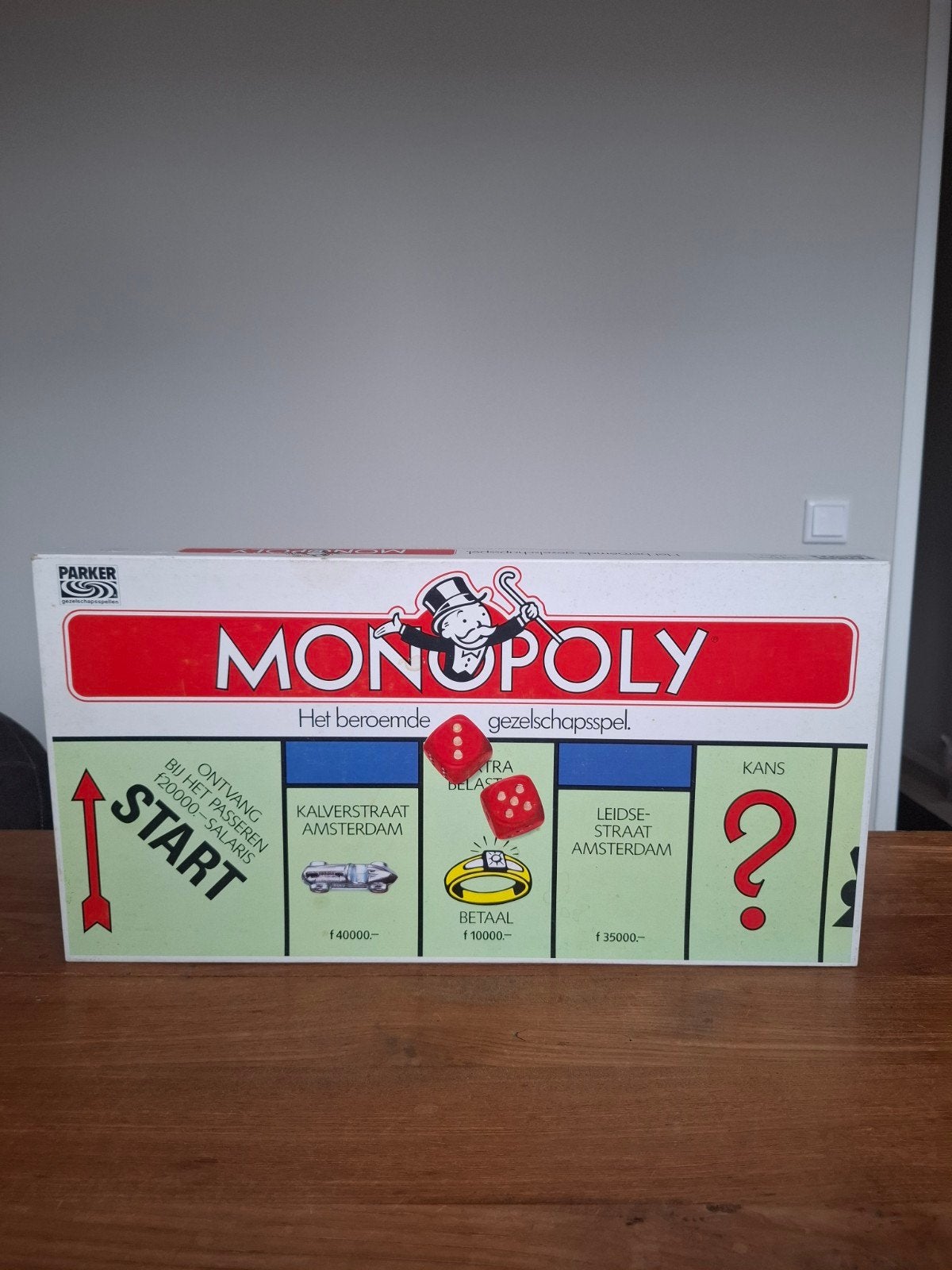 Monopoly bordspel - Het beroemde gezelschapsspel, Vijf spelers of meer, Ophalen of Verzenden, Gebruikt, Parker