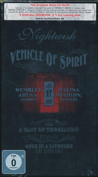 Nightwish – Vehicle Of Spirit  3DVD BOX  Nieuw  Geseald, Alle leeftijden, Boxset, Muziek en Concerten, Ophalen of Verzenden