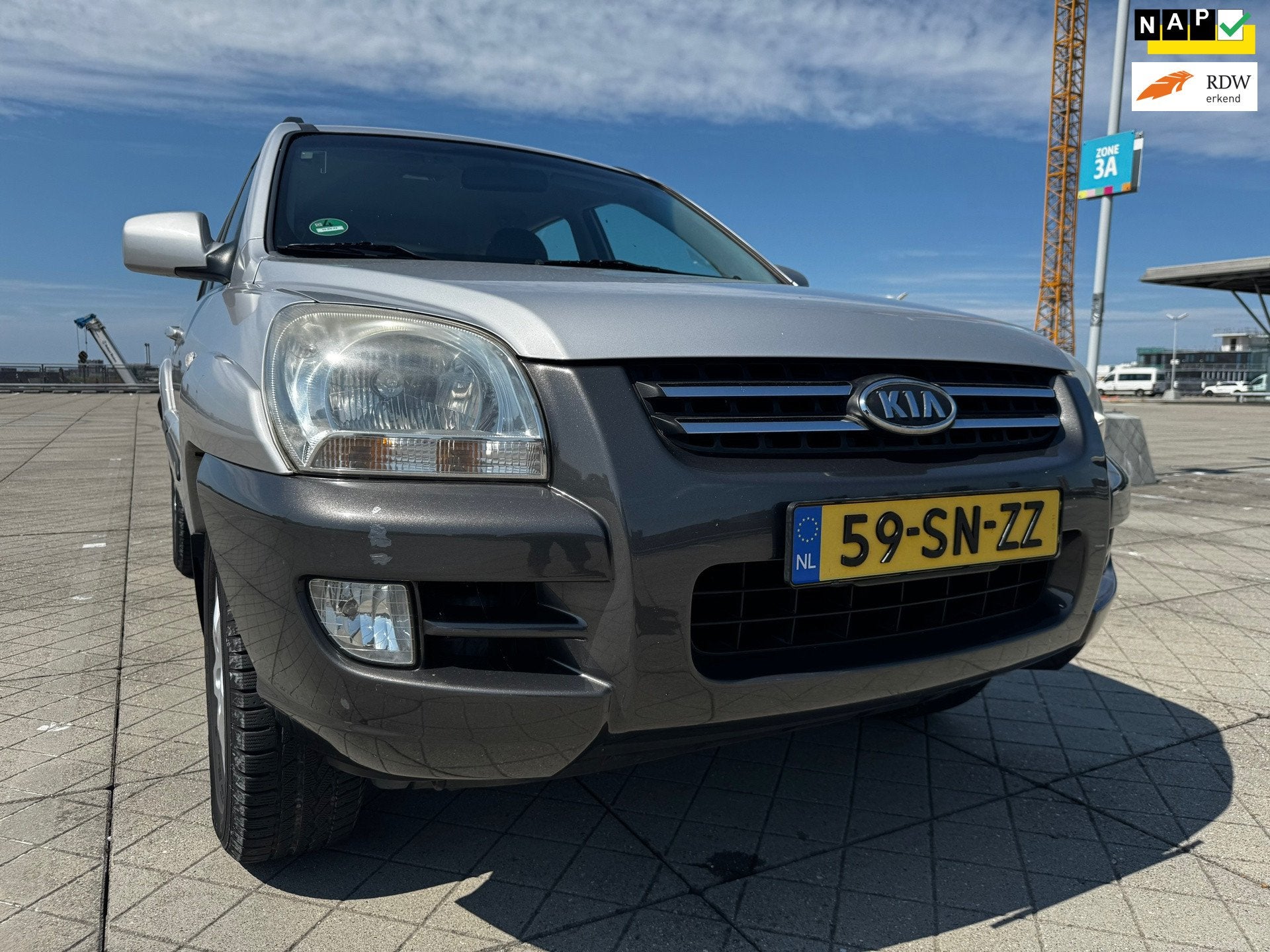 Kia Sportage 2.0 CVVT Executive CRUISE CLIMA LEER CARPLAY, Auto's, Kia, 1442 kg, Gebruikt, Zwart, 4 cilinders
