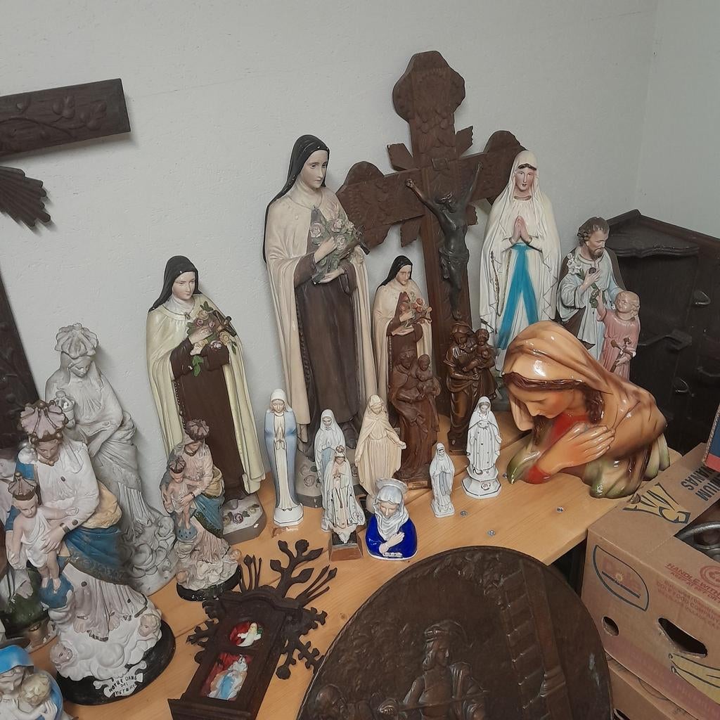 Aantal maria beelden, Antiek en Kunst, Antiek | Religie, Ophalen of Verzenden