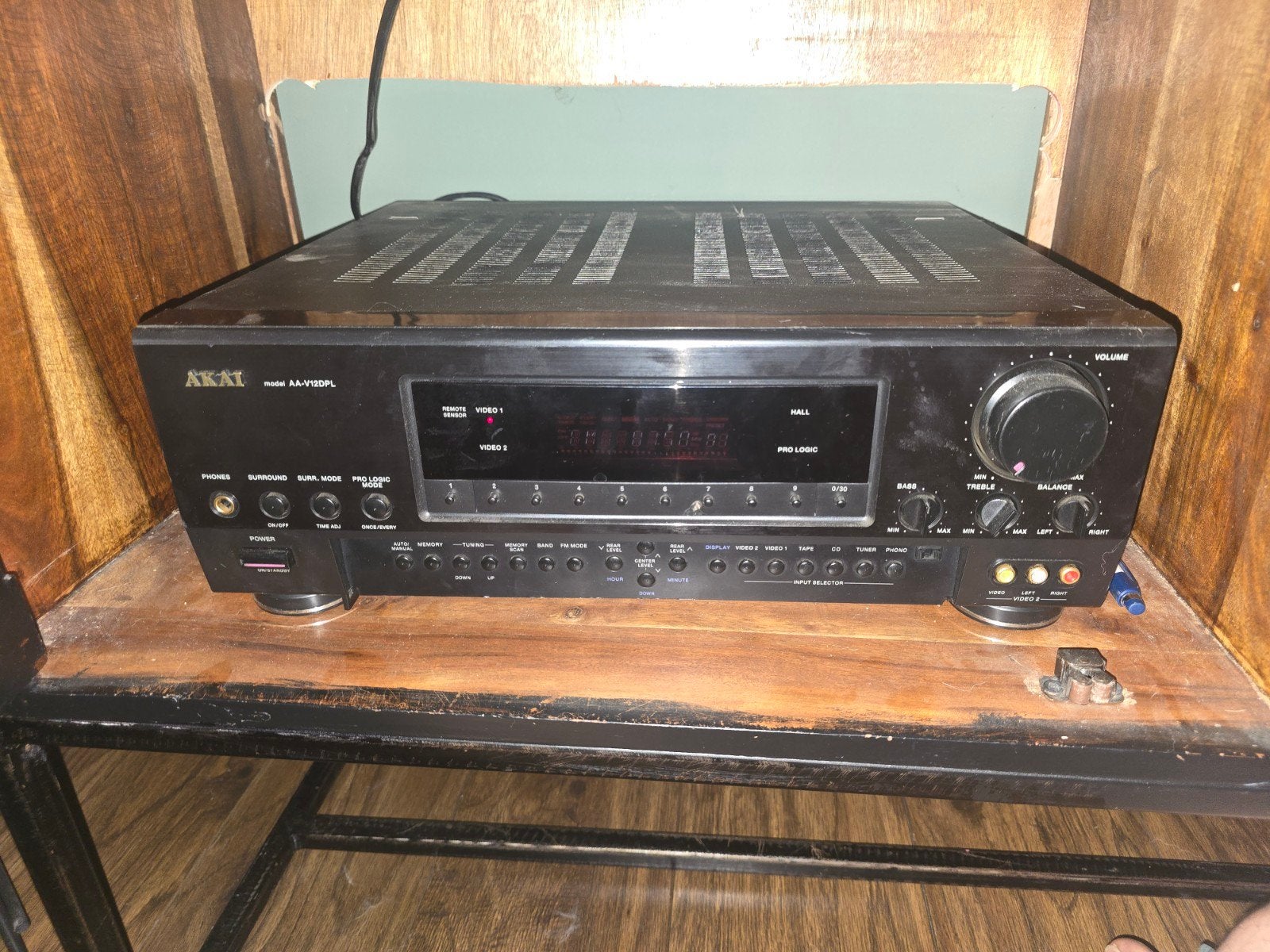 AKAI AA-V12DPL Stereo Receiver - Vintage Audio, Audio, Tv en Foto, Versterkers en Receivers, Gebruikt, 60 tot 120 watt, Stereo