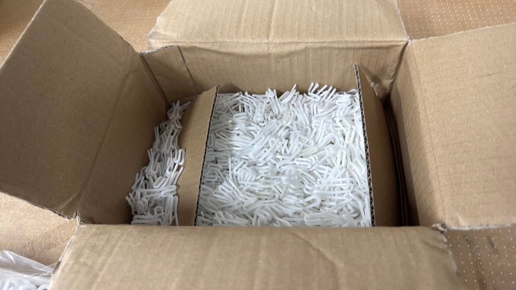 Gordijnband + inschuifhaakjes in 2 soorten alles in 1 koop, Ophalen, Nieuw, Minder dan 100 cm
