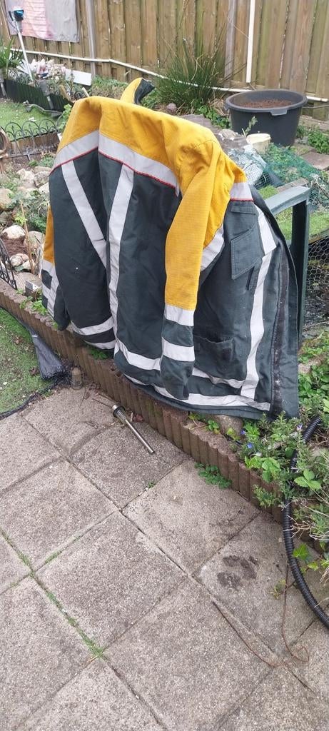 Brandweer uitruk jas - Gedragen, maar in goede staat, Ophalen, Gedragen