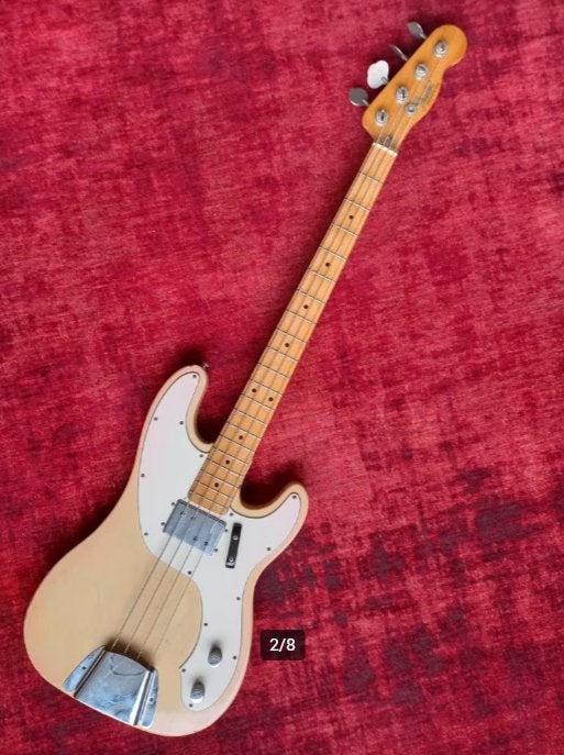Fender Telecaster bass 1972, Ophalen, Gebruikt, Elektrisch