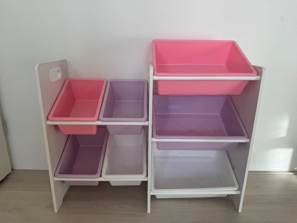 KidKraft Sort It and Store It – opbergkast met 7 bakken, Ophalen, Gebruikt