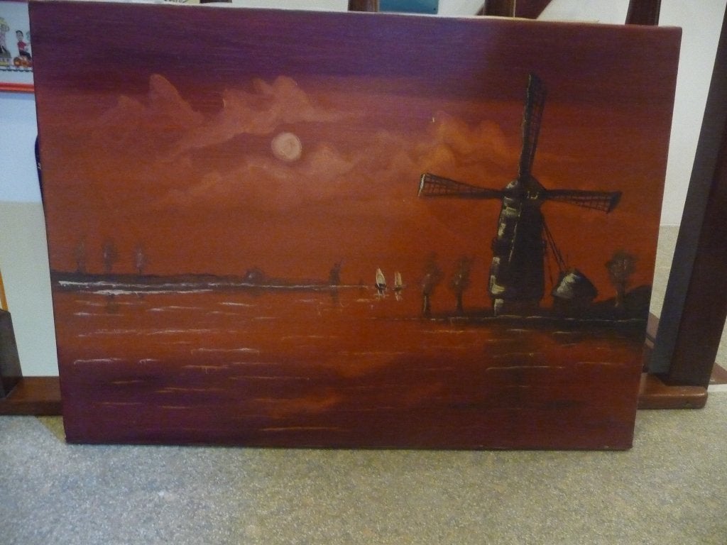 Schilderij, Antiek en Kunst, Kunst | Schilderijen | Klassiek, Ophalen