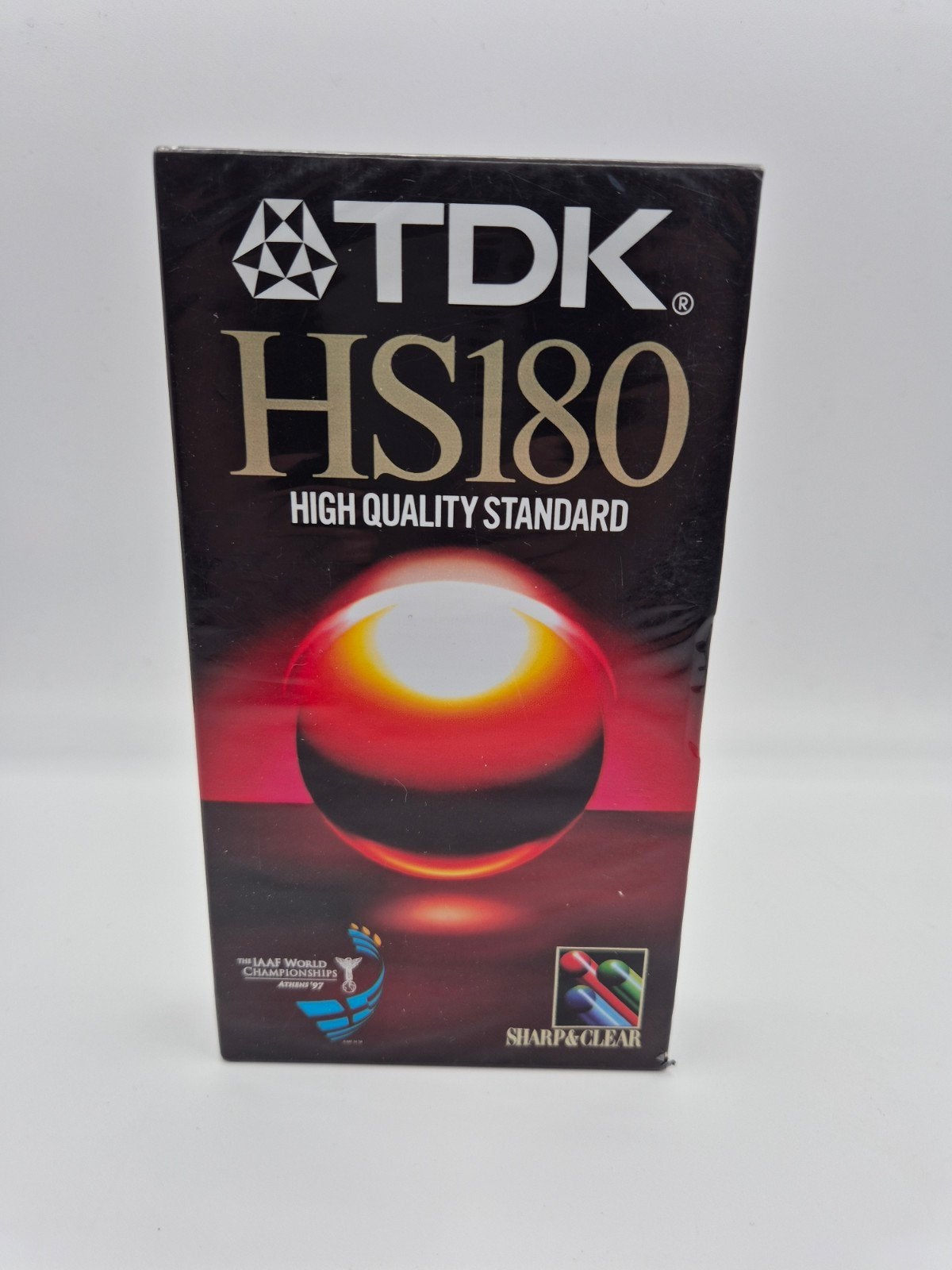 TDK HS180 VHS Videoband - Nieuw in verpakking, Ophalen of Verzenden, Nieuw in verpakking, VHS