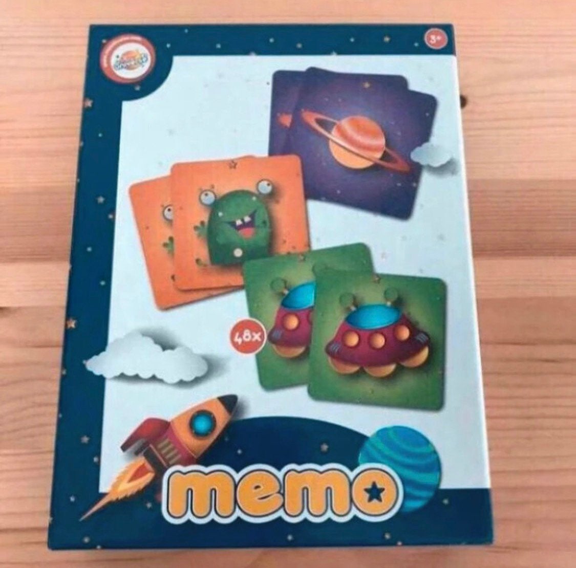 Memory spel 4 in 1 48x kaarten, Ophalen, Zo goed als nieuw
