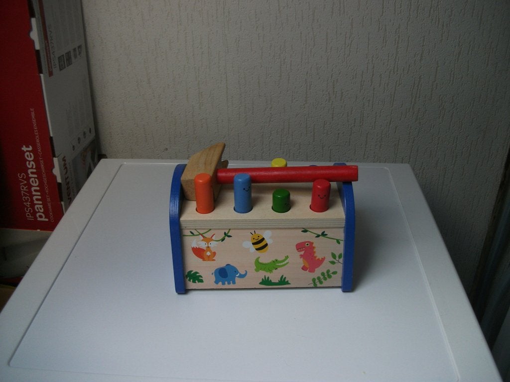 Hamerbank blauw, Ophalen of Verzenden, Gebruikt