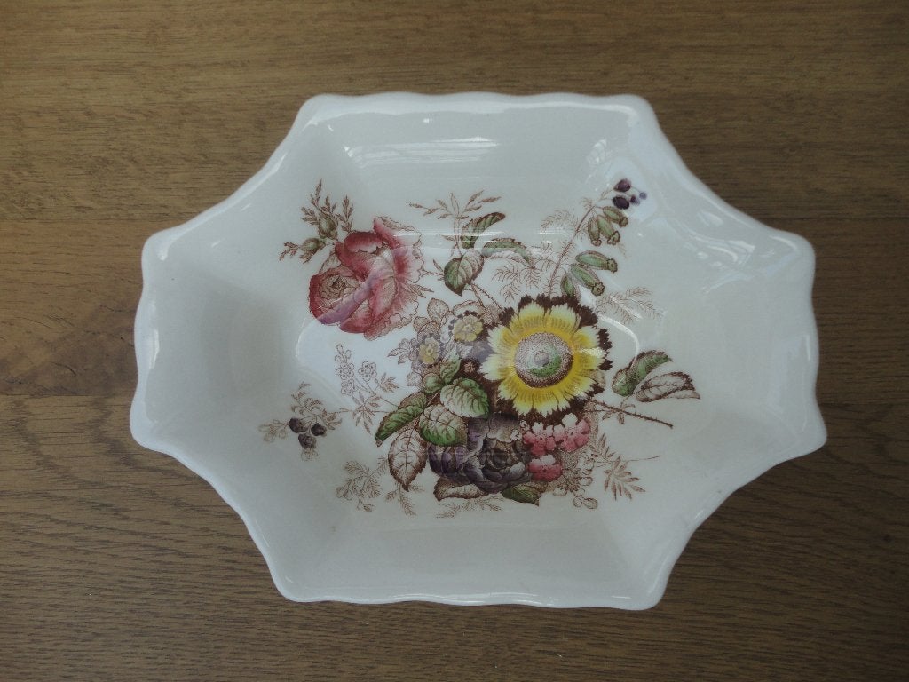 Serveerschaaltje c.q. bakje van Mason's Ironstone Friarswood, Antiek en Kunst, Ophalen of Verzenden