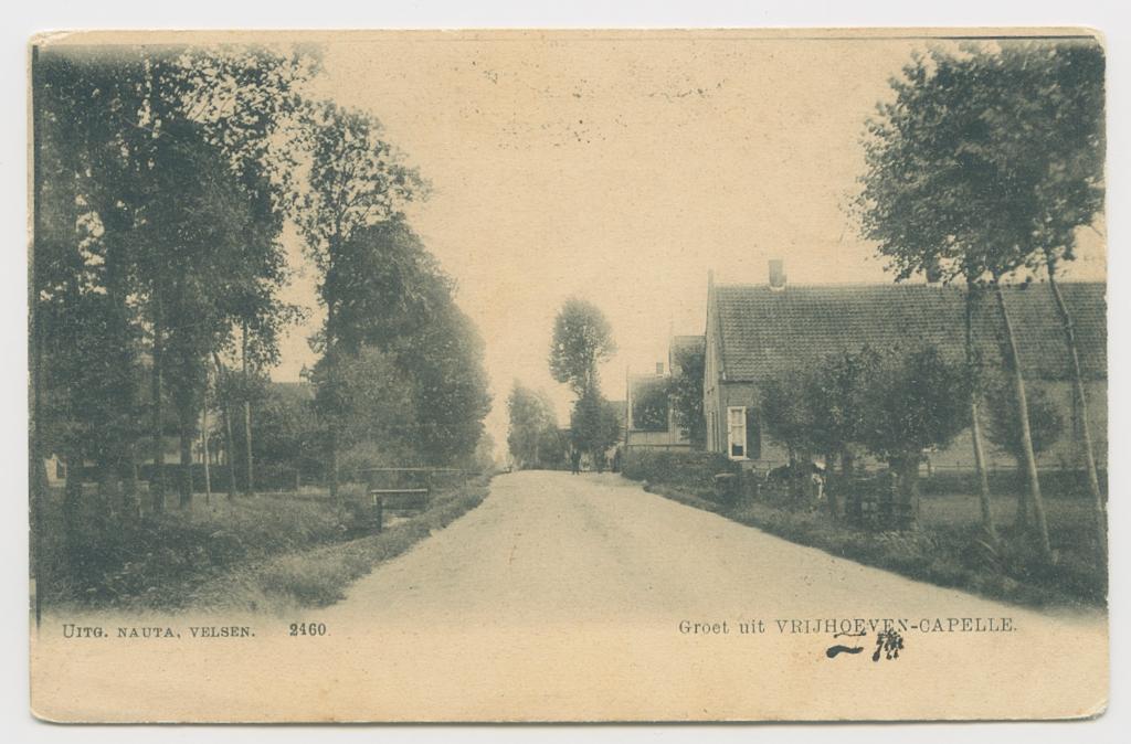 Sprang Capelle Vrijhoeven uitgave Nauta Velsen, Verzenden, Voor 1920, Gelopen, Noord-Brabant