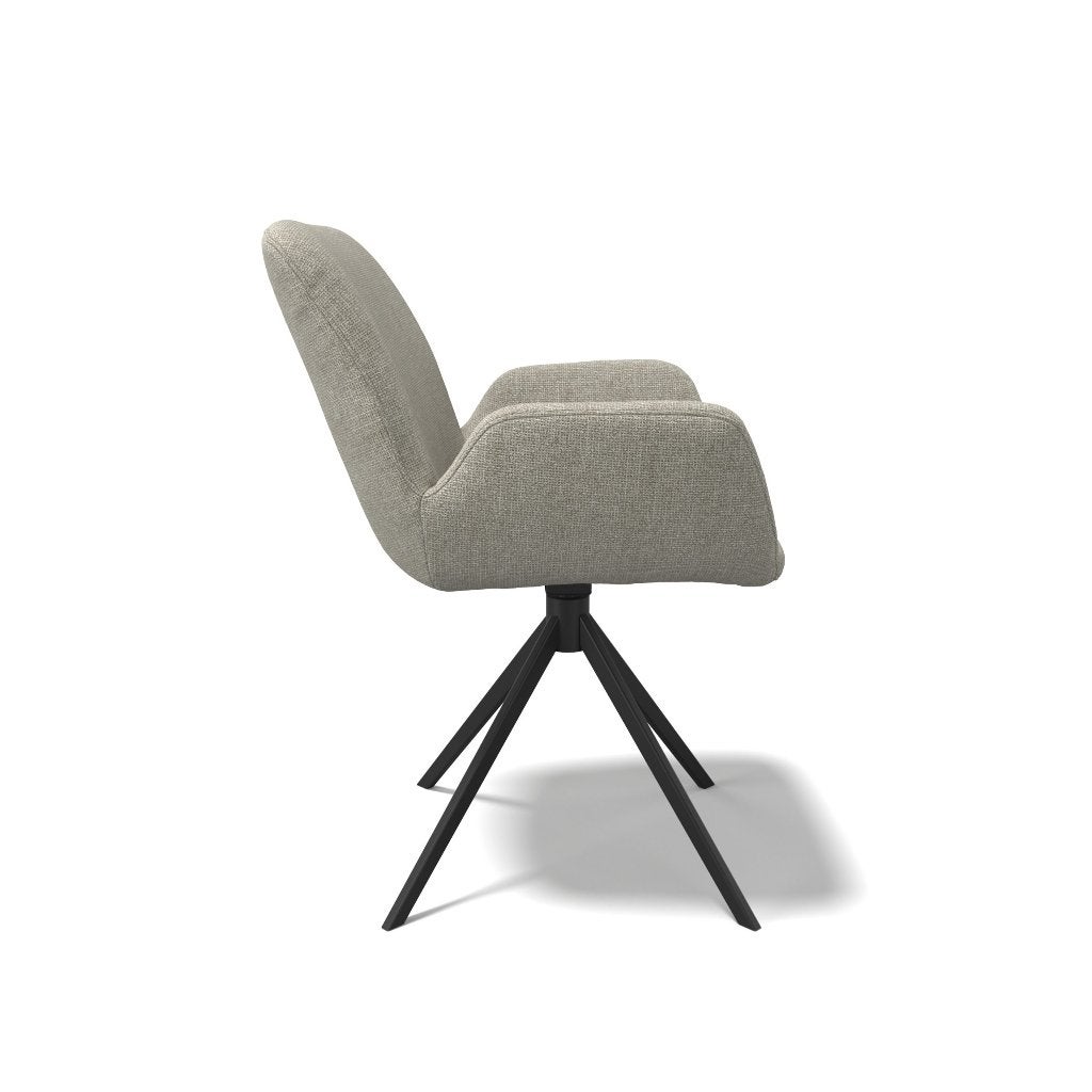Eetkamerstoel Jax | Gusj | van € 249,- voor € 139,-, Ophalen, Nieuw, Eén, Stof