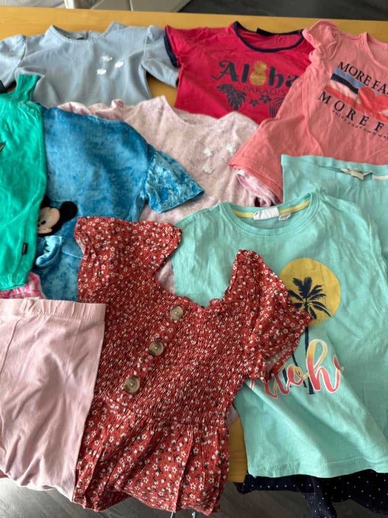 Meisjes pakket maat 128 13 stuks, Kinderen en Baby's, Kinderkleding | Maat 128, Ophalen of Verzenden, Gebruikt, Meisje, Jurk of Rok