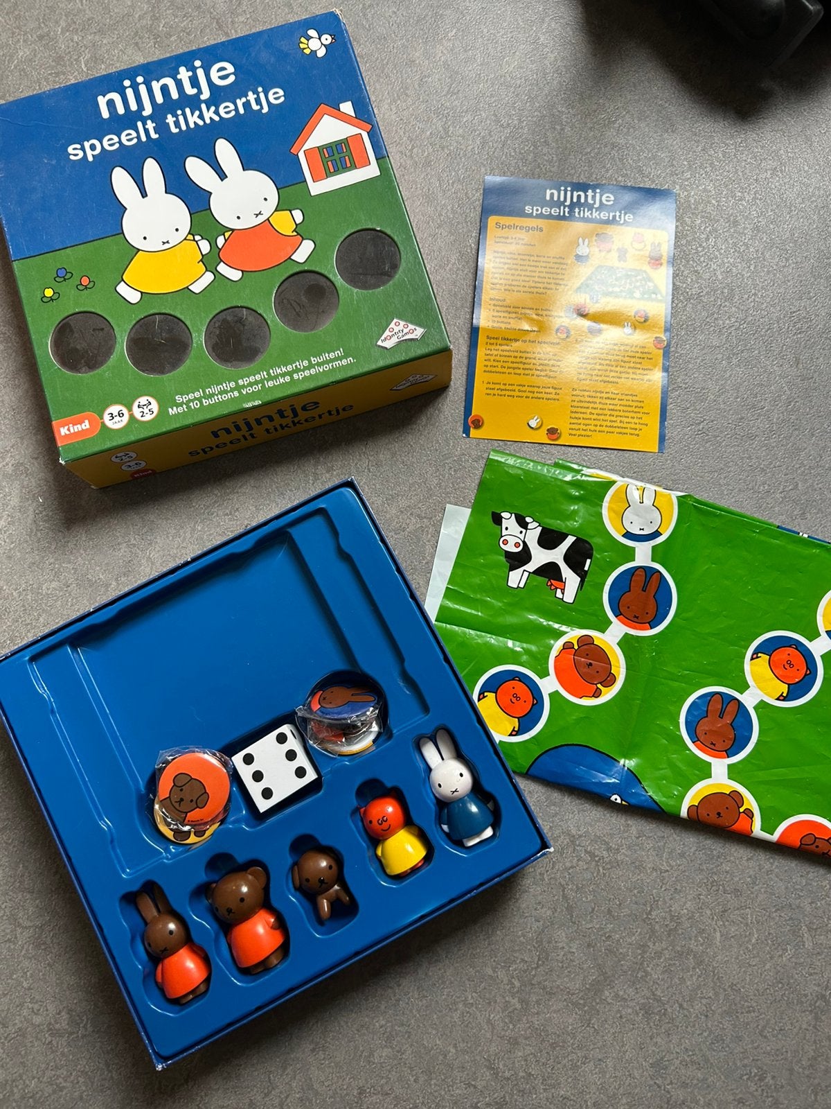 Nijntje speel tikkertje, Vijf spelers of meer, Ophalen, Zo goed als nieuw