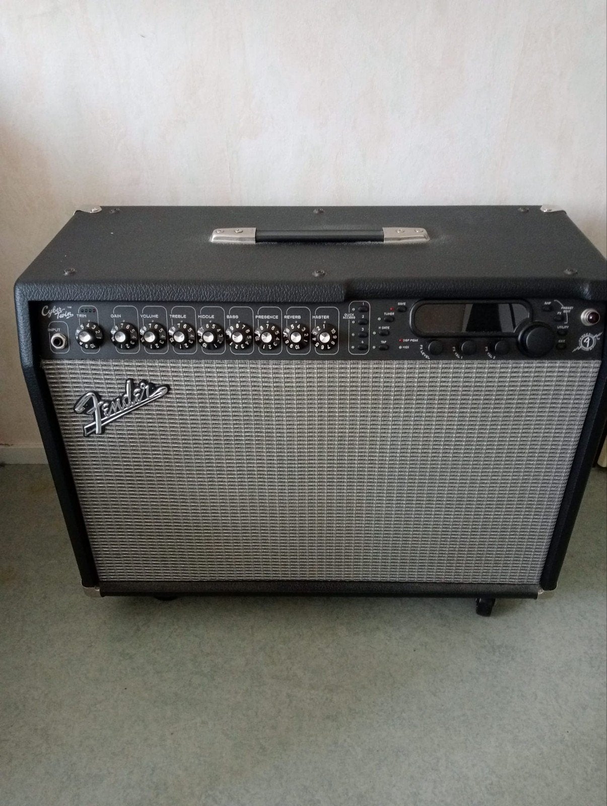 Fender gitaarversterker-Cybertwin., Ophalen, Zo goed als nieuw, Gitaar, 100 watt of meer