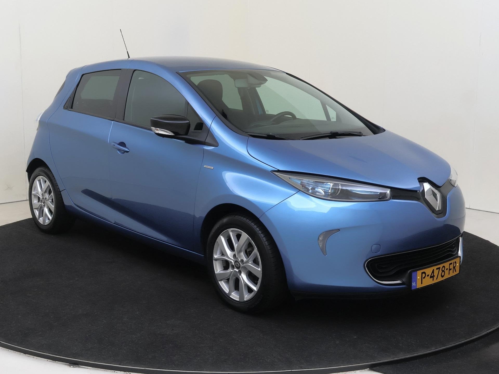Renault ZOE R110 Limited 41 kWh incl koopaccu | Navigatie |, Auto's, Gebruikt, 300 km, 41 kWh, Blauw